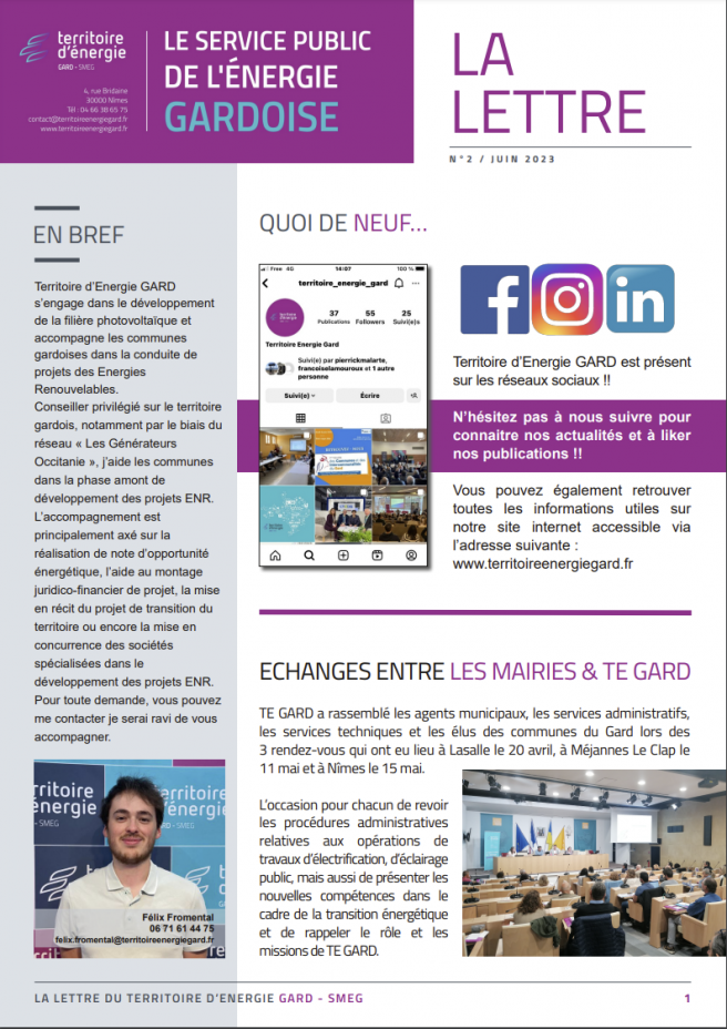 LETTRE D'INFORMATION 06-2023