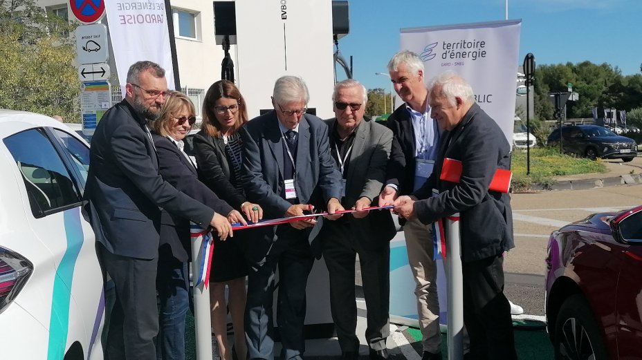 INAUGURATION DU SUPERCHARGEUR AU KILOMETRE DELTA  NMES